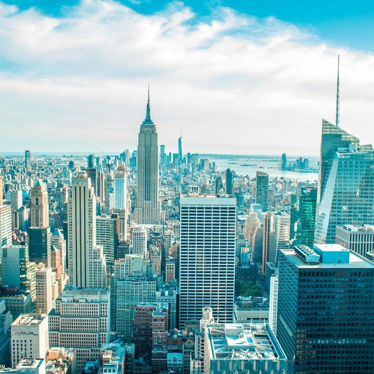 Families relaxing in a mall food court area
