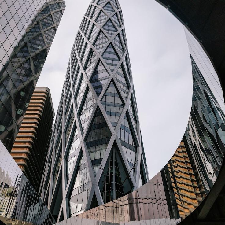 City skyline in Paris, France